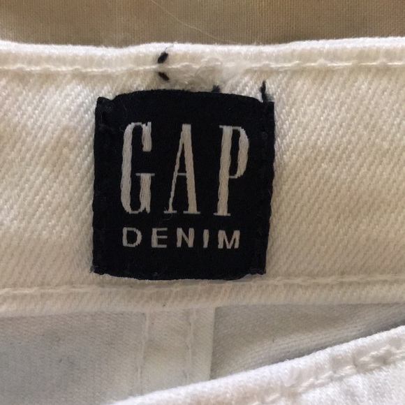- Gap mid rise white skinny jeans girlfriend - Picture 2 of 5